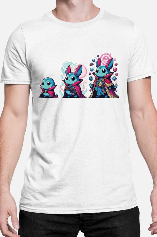 COULEUR:Blanc|T-shirt Homme | Strange Poke Blanc