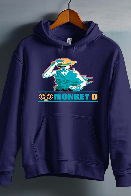 COULEUR:Marine|Sweat Capuche Garçon | Straw Hat Marine