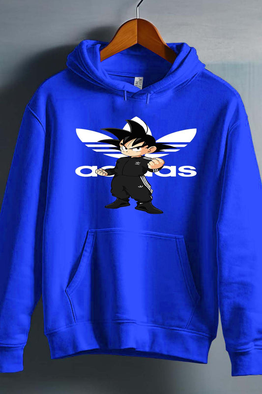COULEUR:Bleu Roi|Sweat Capuche Garçon | dbz adidas Bleu Roi
