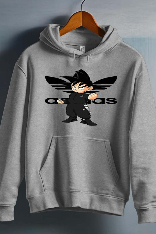 COULEUR:Gris|Sweat Capuche Homme | dbz adidas Gris