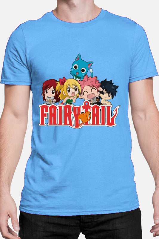 COULEUR:Bleu Ciel|T-shirt Homme | fary 10 Bleu Ciel