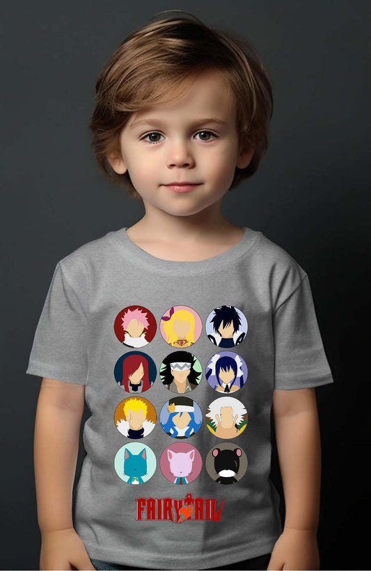COULEUR:Gris|T-shirt Garçon | fary 5 Gris