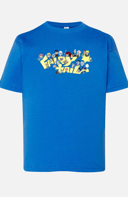 COULEUR:Bleu Roi|T-shirt Garçon | fary 6 Bleu Roi