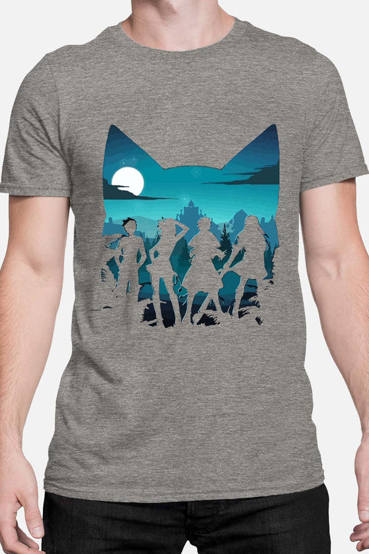 COULEUR:Gris|T-shirt Homme | fary 8 Gris