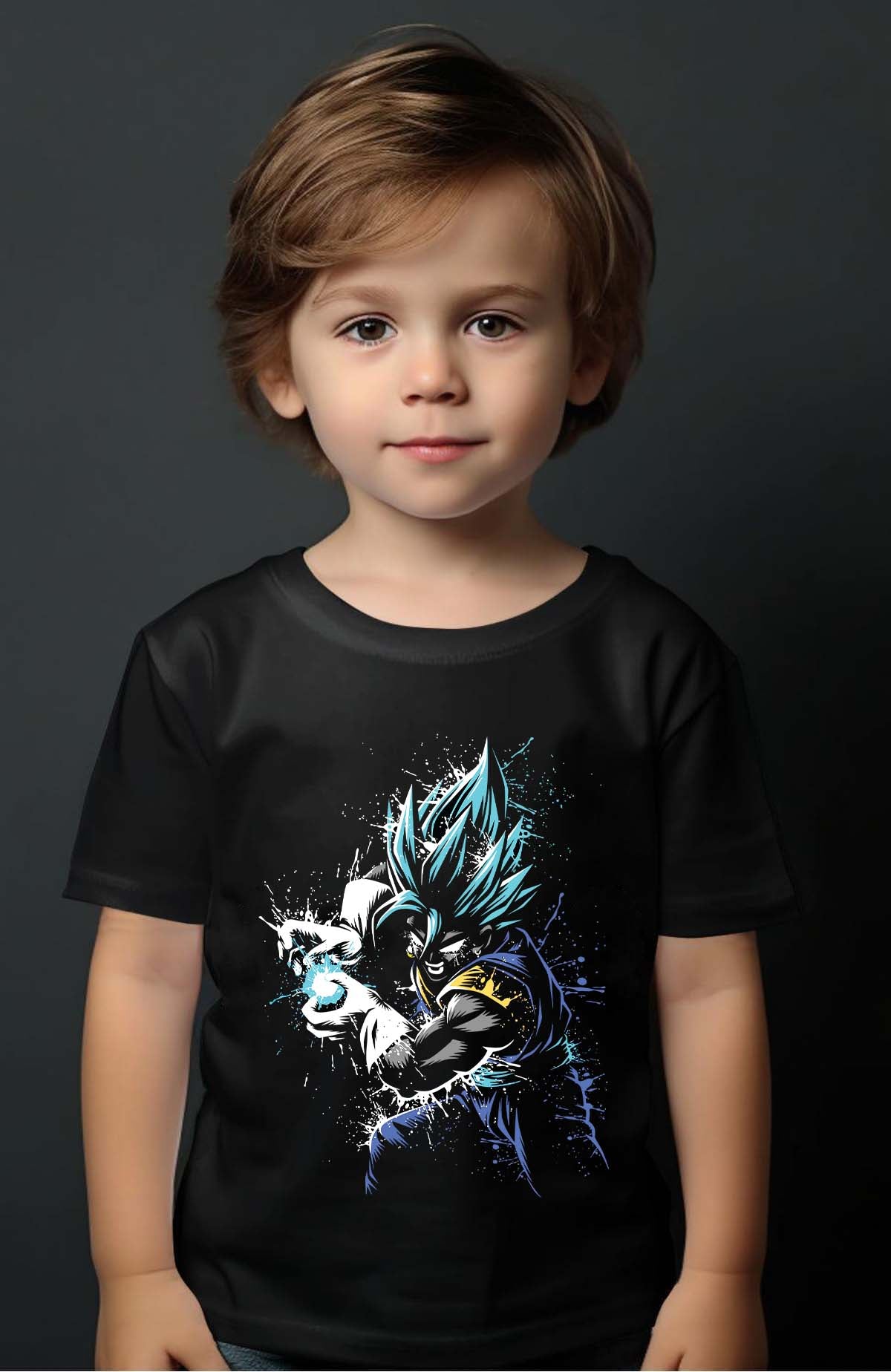 COULEUR:Noir|T-shirt Garçon | kamehameha Noir
