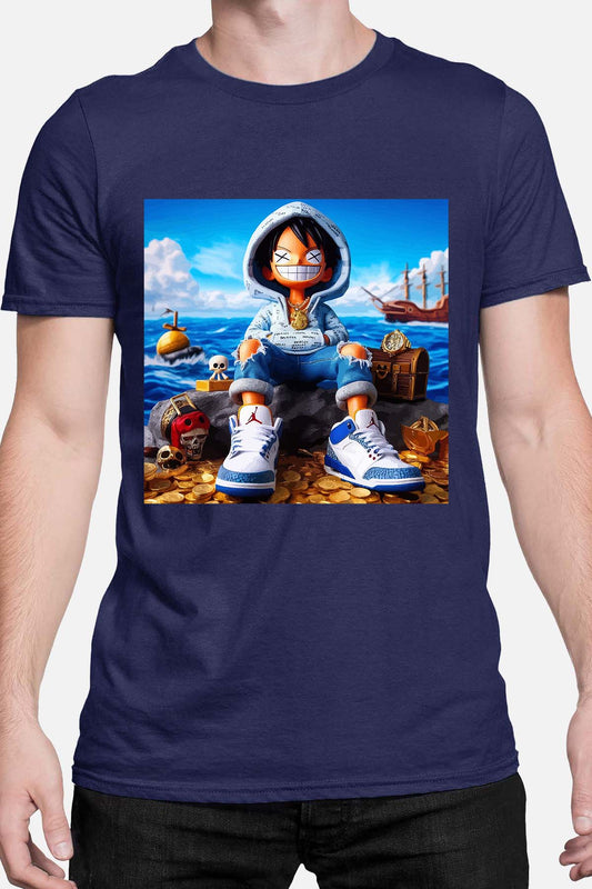 COULEUR:Marine|T-shirt Homme | luffy urban 2023 Marine