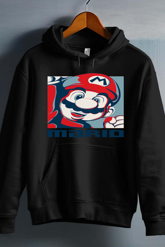 COULEUR:Noir|Sweat Capuche Homme | mario vintage Noir