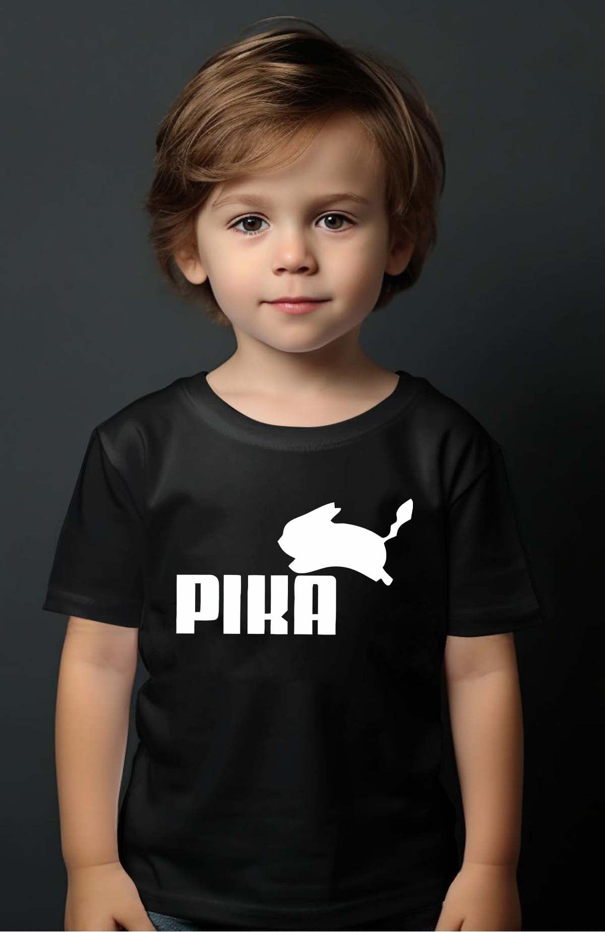 COULEUR:Noir|T-shirt Garçon | pika Noir