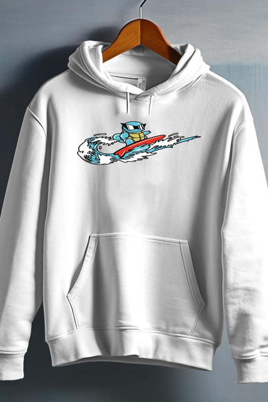 COULEUR:Blanc|Sweat Capuche Garçon | scarap Vague Blanc