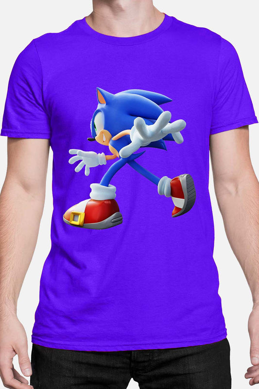 COULEUR:Bleu Roi|T-shirt Homme | sonic Run Bleu Roi