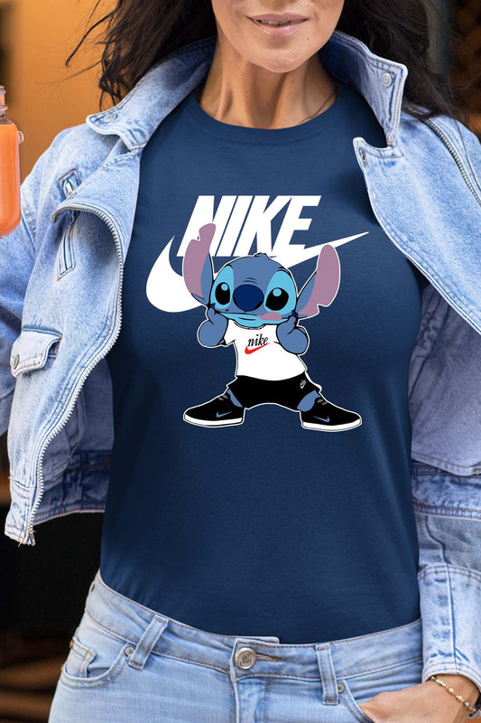 COULEUR:Marine|T-shirt Femme | stitch Nike shoes Marine