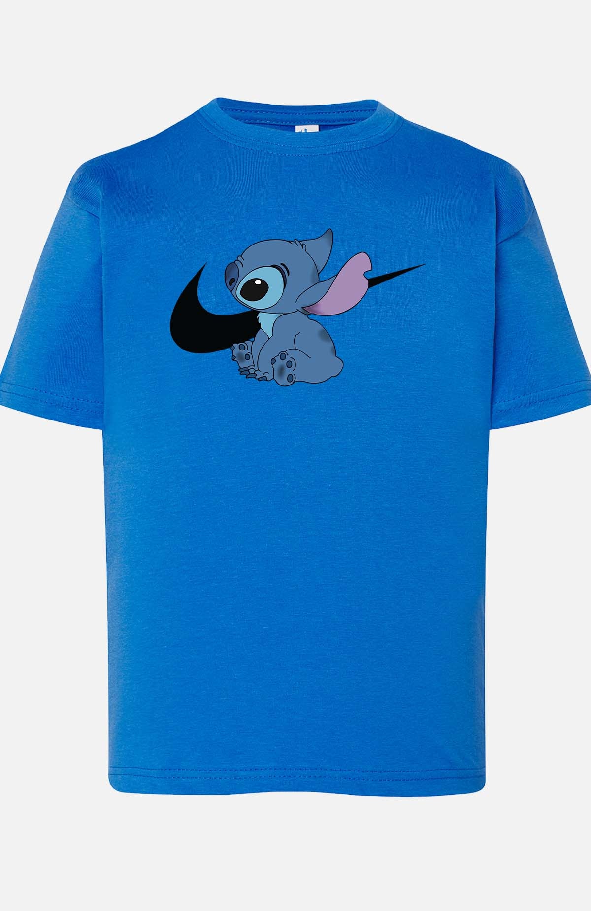 COULEUR:Bleu Roi|T-shirt Garçon | stitch nike Bleu Roi