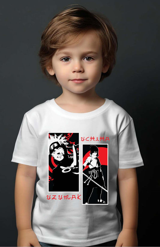 COULEUR:Blanc|T-shirt Garçon | uzu & uchiha Blanc
