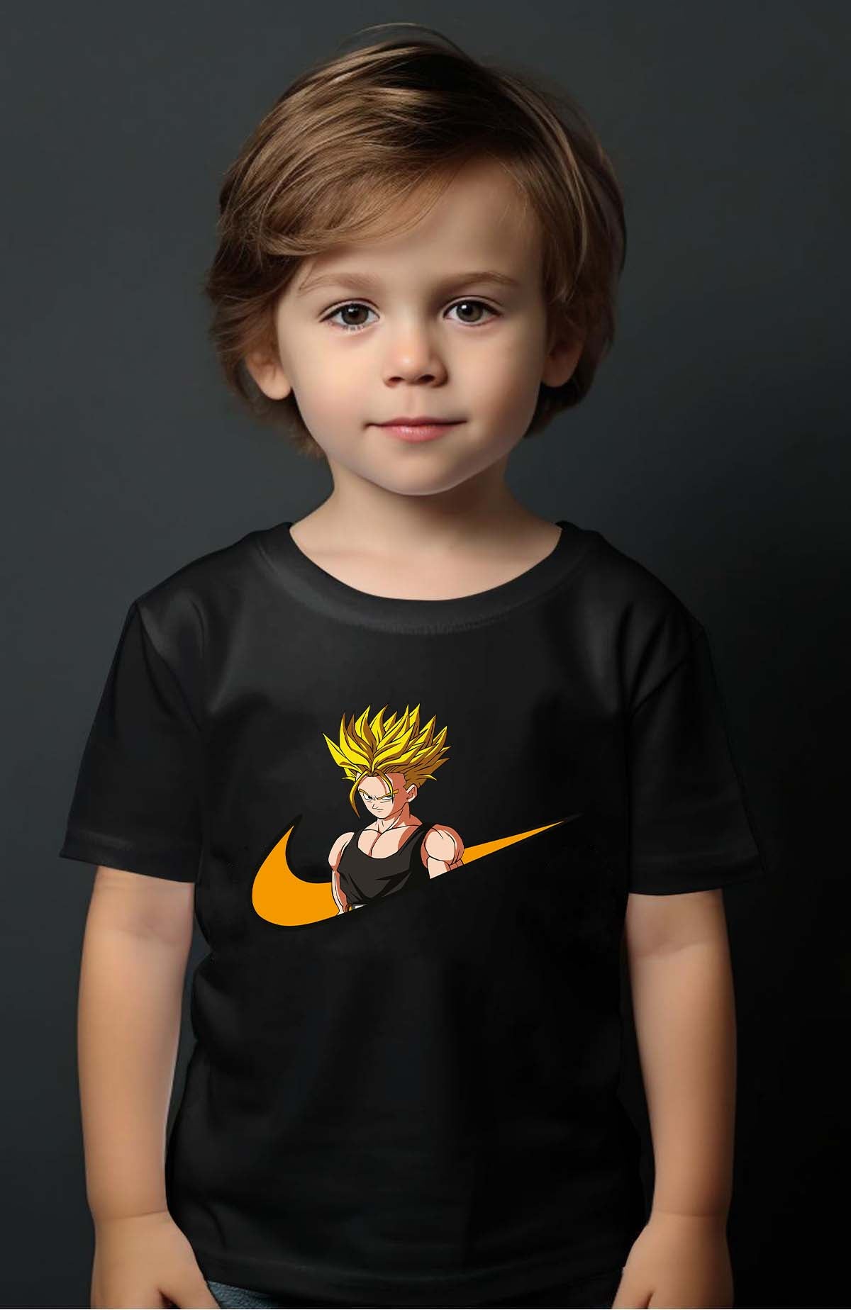 COULEUR:Noir|T-shirt Garçon | virgule trunk Noir