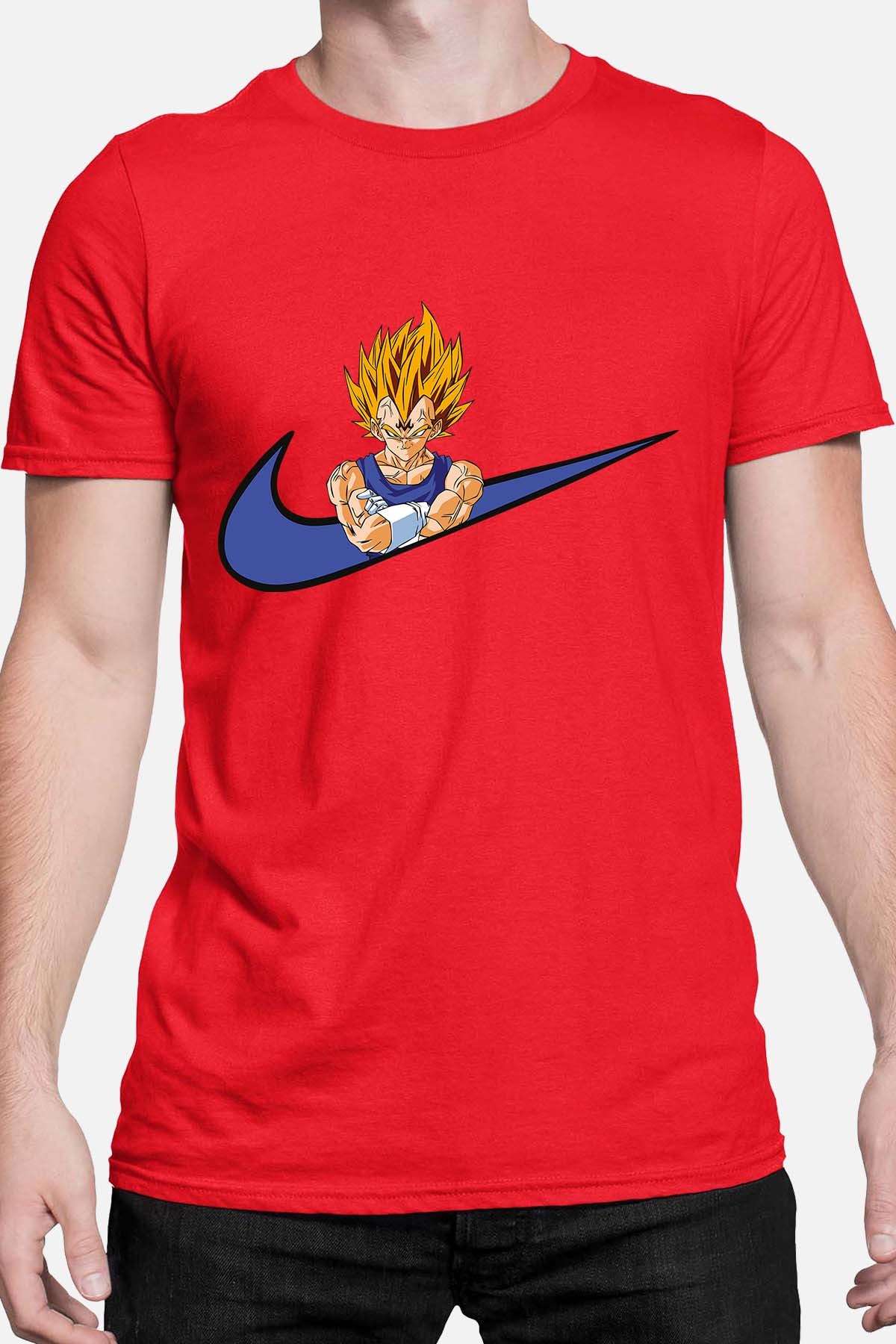 COULEUR:Rouge|T-shirt Homme | virgule vegeta Rouge