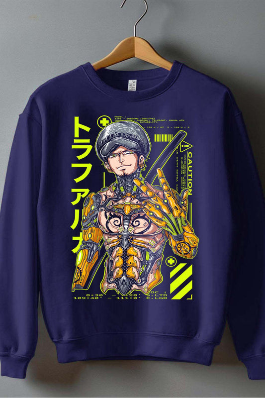 COULEUR:Marine|Sweat Col Rond Homme | 1ne Piece AVR 01 Marine