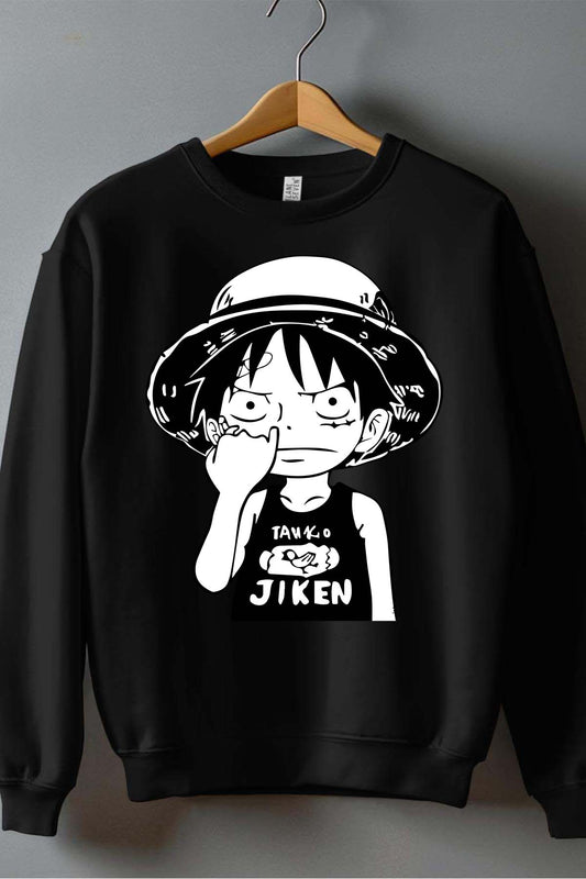 COULEUR:Noir|Sweat Col Rond Homme | 1ne Piece AVR 03 Noir