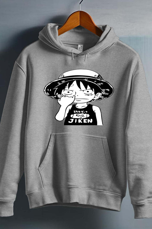 COULEUR:Gris|Sweat Capuche Garçon | 1ne Piece AVR 03 Gris