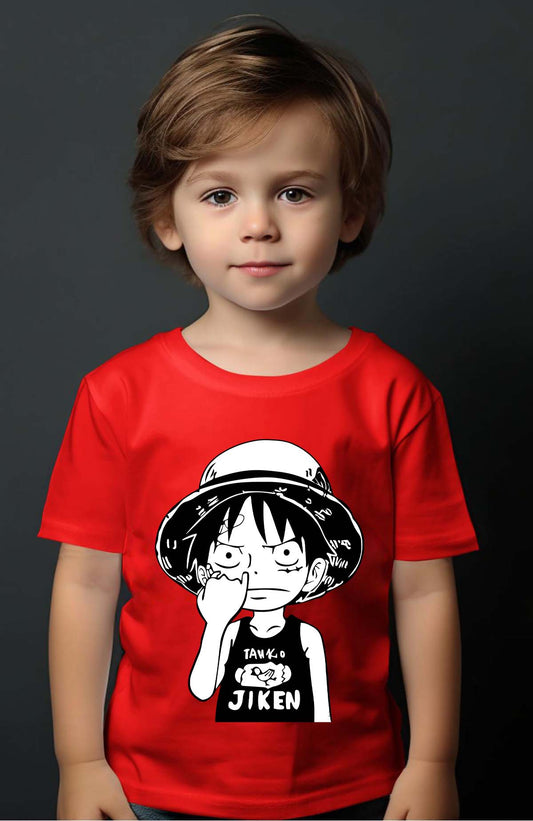 COULEUR:Rouge|T-shirt Garçon | 1ne Piece AVR 03 Rouge