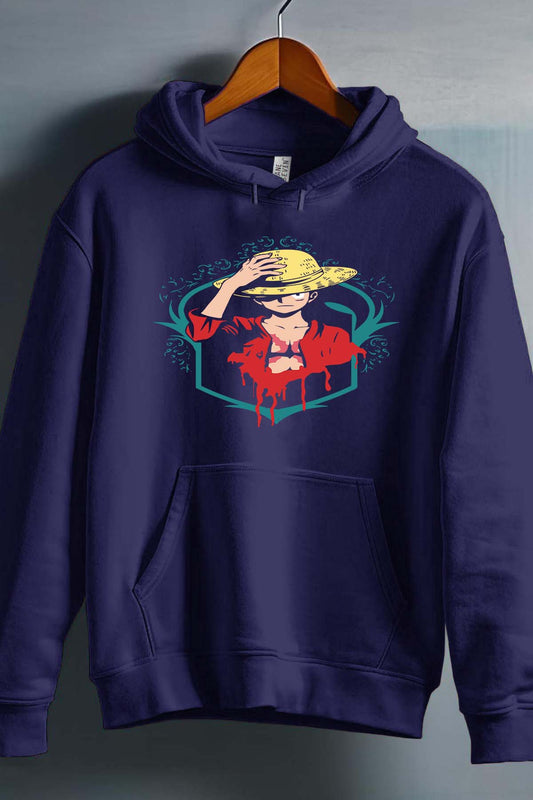 COULEUR:Marine|Sweat Capuche Garçon | 1ne Piece AVR 04 Marine
