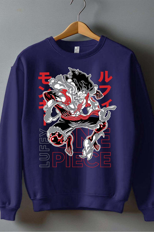 COULEUR:Marine|Sweat Col Rond Homme | 1ne Piece AVR 05 Marine