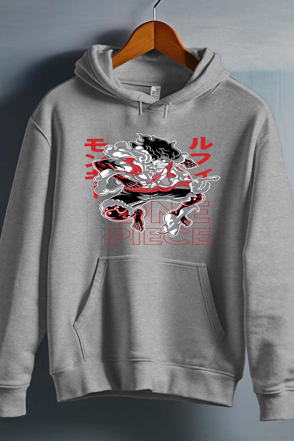 COULEUR:Gris|Sweat Capuche Garçon | 1ne Piece AVR 05 Gris