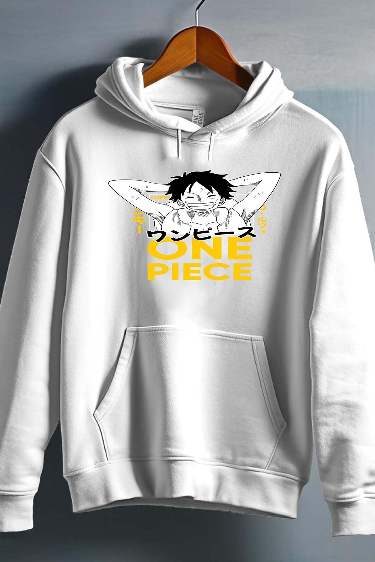 COULEUR:Blanc|Sweat Capuche Garçon | 1ne Piece AVR 06 Blanc