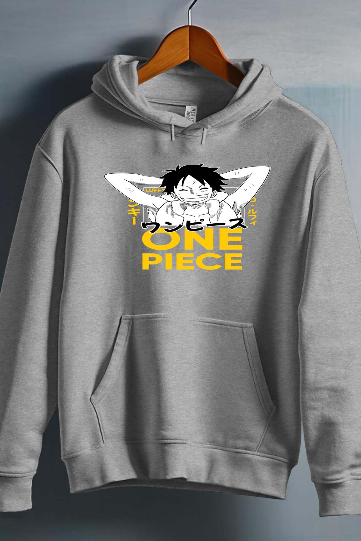 COULEUR:Gris|Sweat Capuche Garçon | 1ne Piece AVR 06 Gris