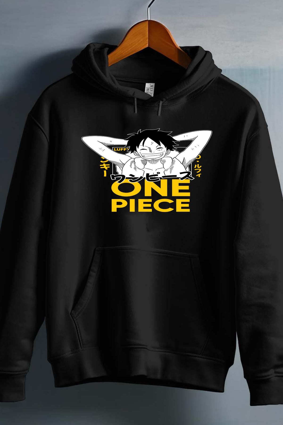 COULEUR:Noir|Sweat Capuche Garçon | 1ne Piece AVR 06 Noir