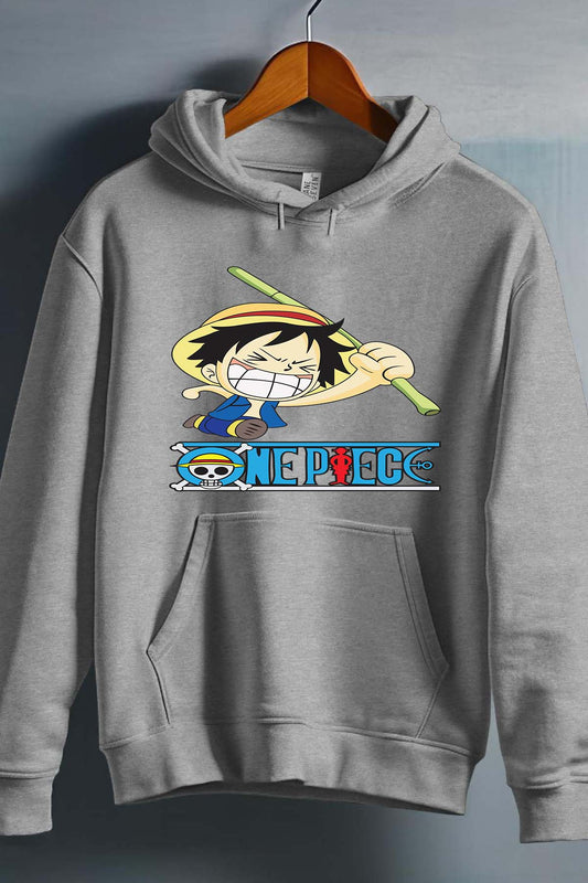 COULEUR:Gris|Sweat Capuche Garçon | 1ne Piece AVR 07 Gris