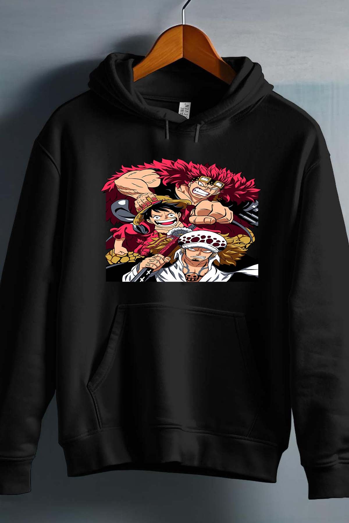 COULEUR:Noir|Sweat Capuche Garçon | 1ne Piece AVR 11 Noir