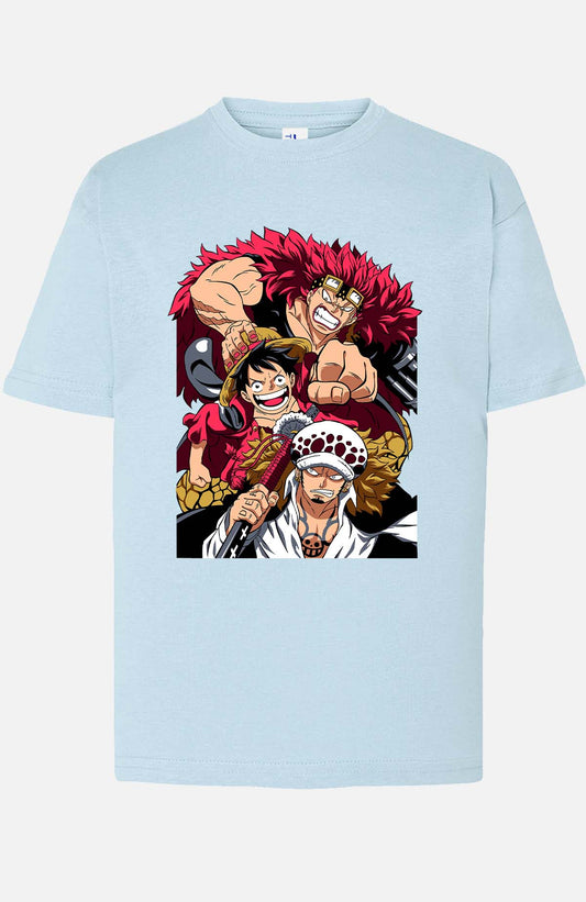 COULEUR:Bleu Ciel|T-shirt Garçon | 1ne Piece AVR 11 Bleu Ciel