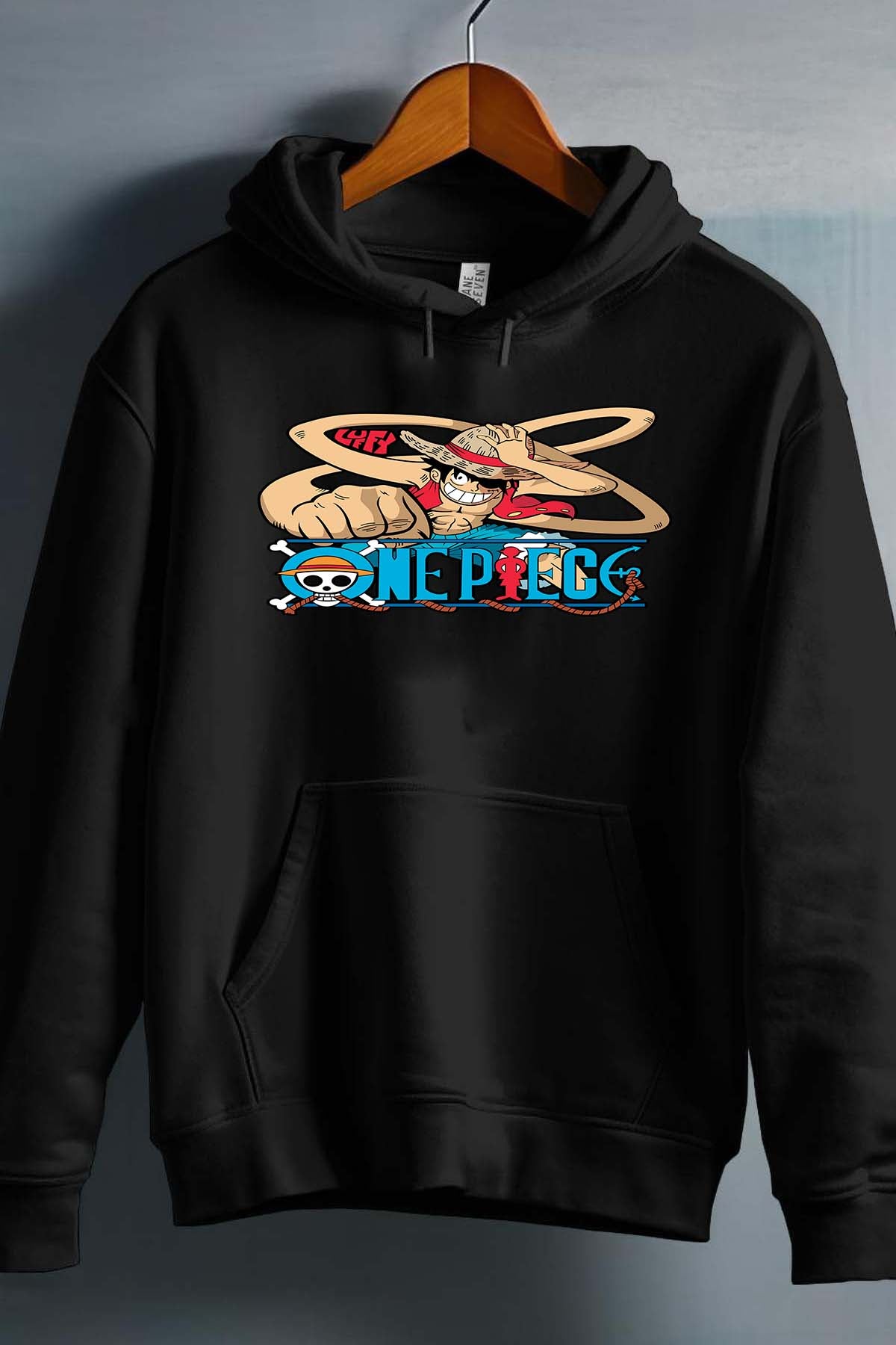COULEUR:Noir|Sweat Capuche Garçon | 1ne Piece AVR 12 Noir