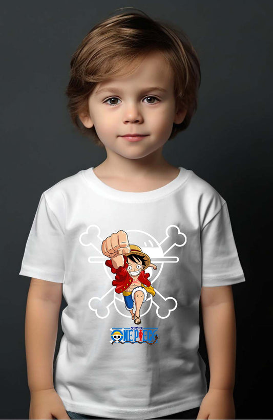 COULEUR:Blanc|T-shirt Garçon | 1ne Piece AVR 13 Blanc