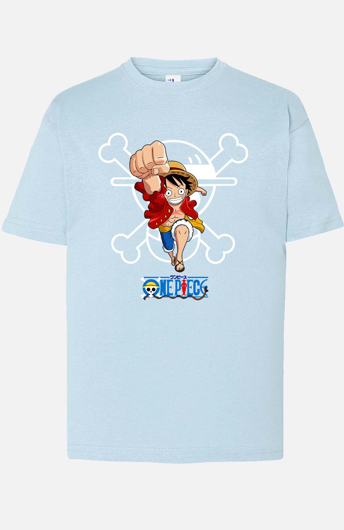 COULEUR:Bleu Ciel|T-shirt Garçon | 1ne Piece AVR 13 Bleu Ciel