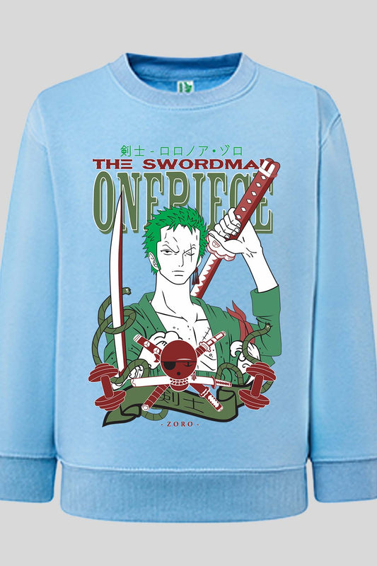 COULEUR:Bleu Ciel|Sweat Col Rond Garçon | 1ne Piece AVR 16 Bleu Ciel