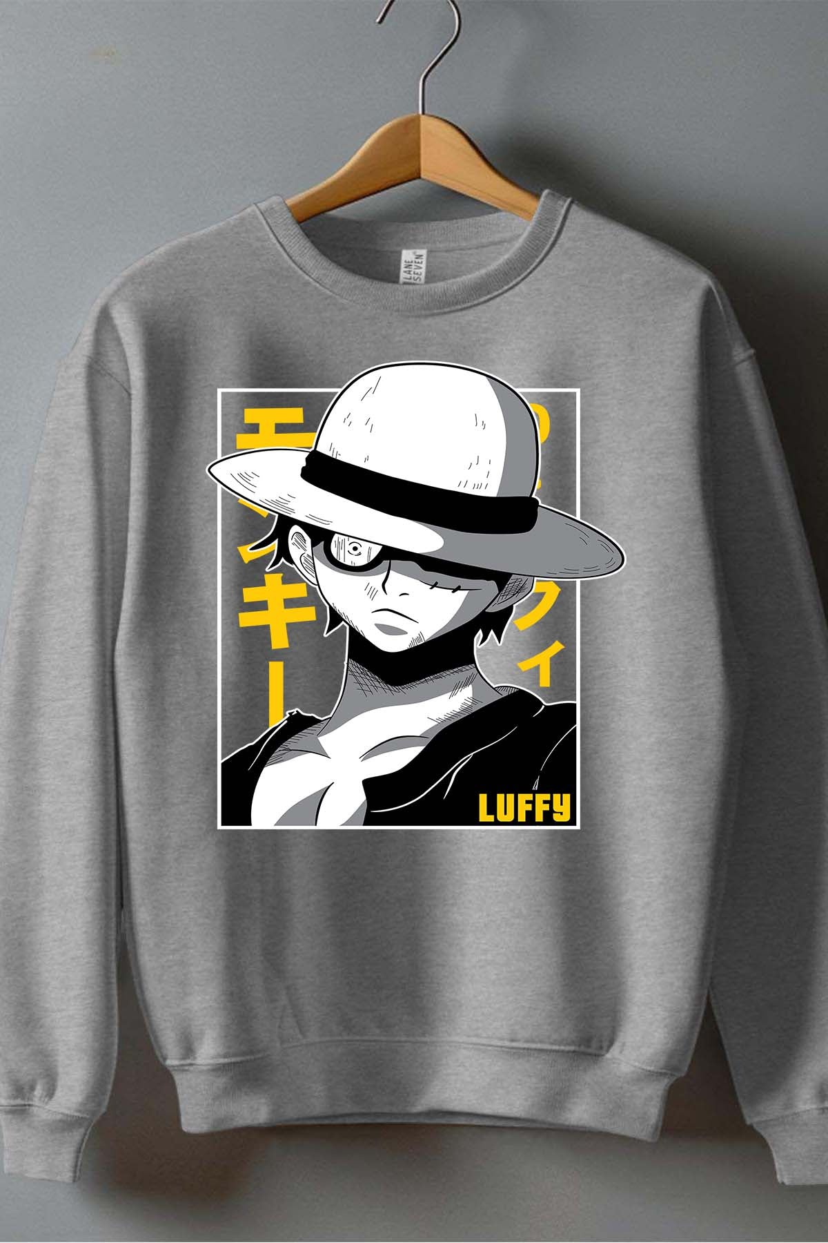 COULEUR:Gris|Sweat Col Rond Garçon | 1ne Piece AVR 20 Gris