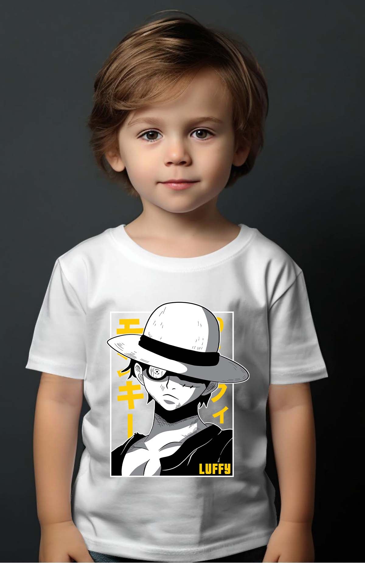 COULEUR:Blanc|T-shirt Garçon | 1ne Piece AVR 20 Blanc