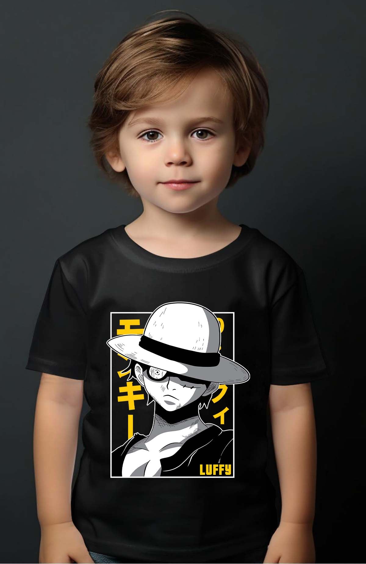 COULEUR:Noir|T-shirt Garçon | 1ne Piece AVR 20 Noir