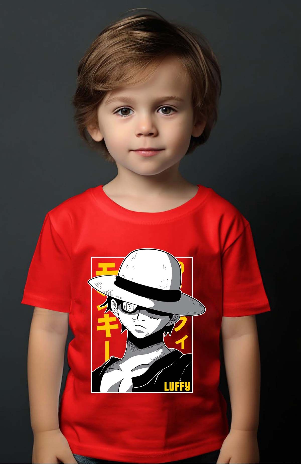 COULEUR:Rouge|T-shirt Garçon | 1ne Piece AVR 20 Rouge