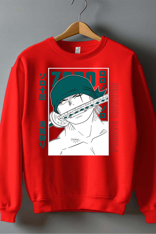 COULEUR:Rouge|Sweat Col Rond Garçon | 1ne Piece AVR 22 Rouge