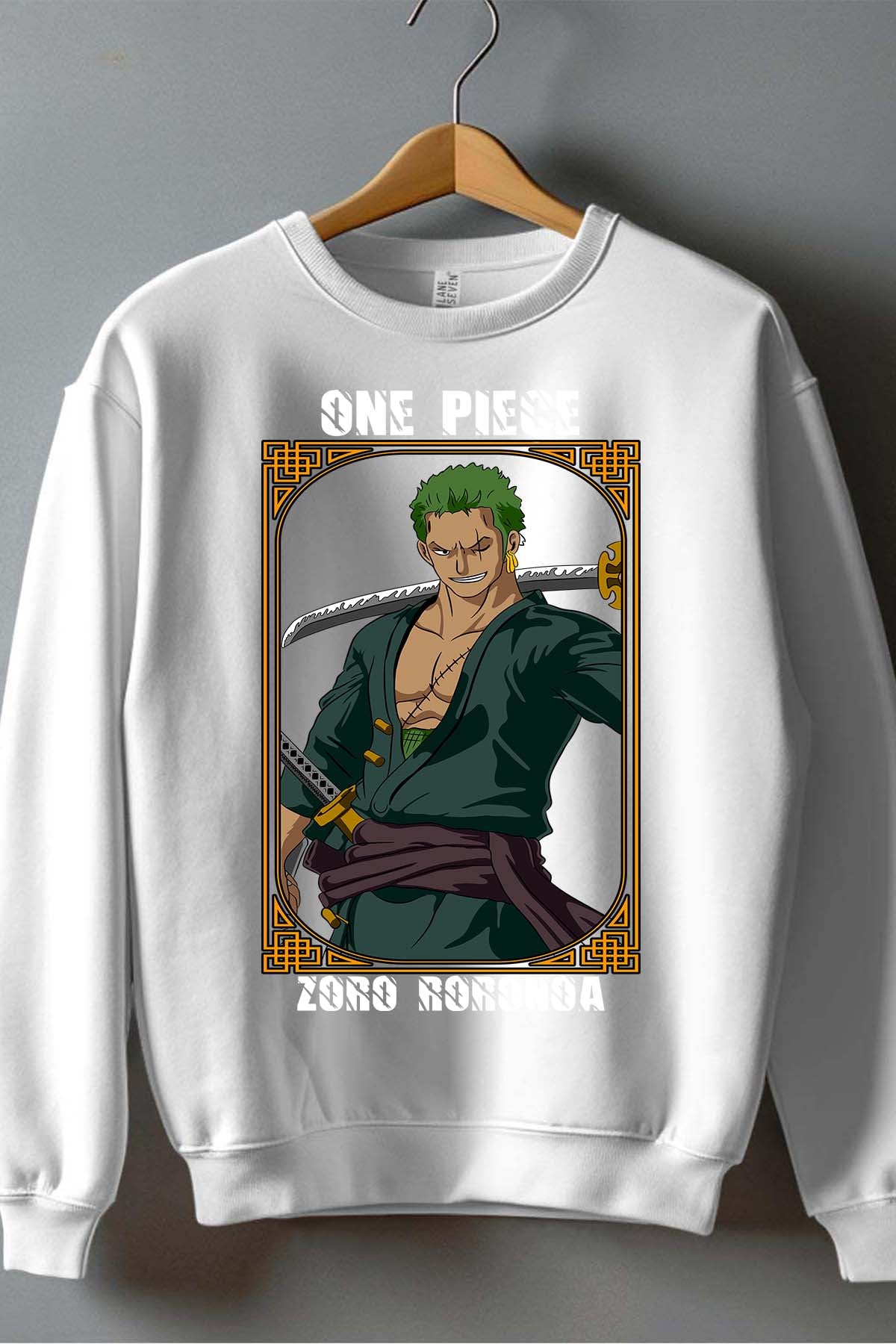COULEUR:Blanc|Sweat Col Rond Garçon | 1ne Piece AVR 23 Blanc