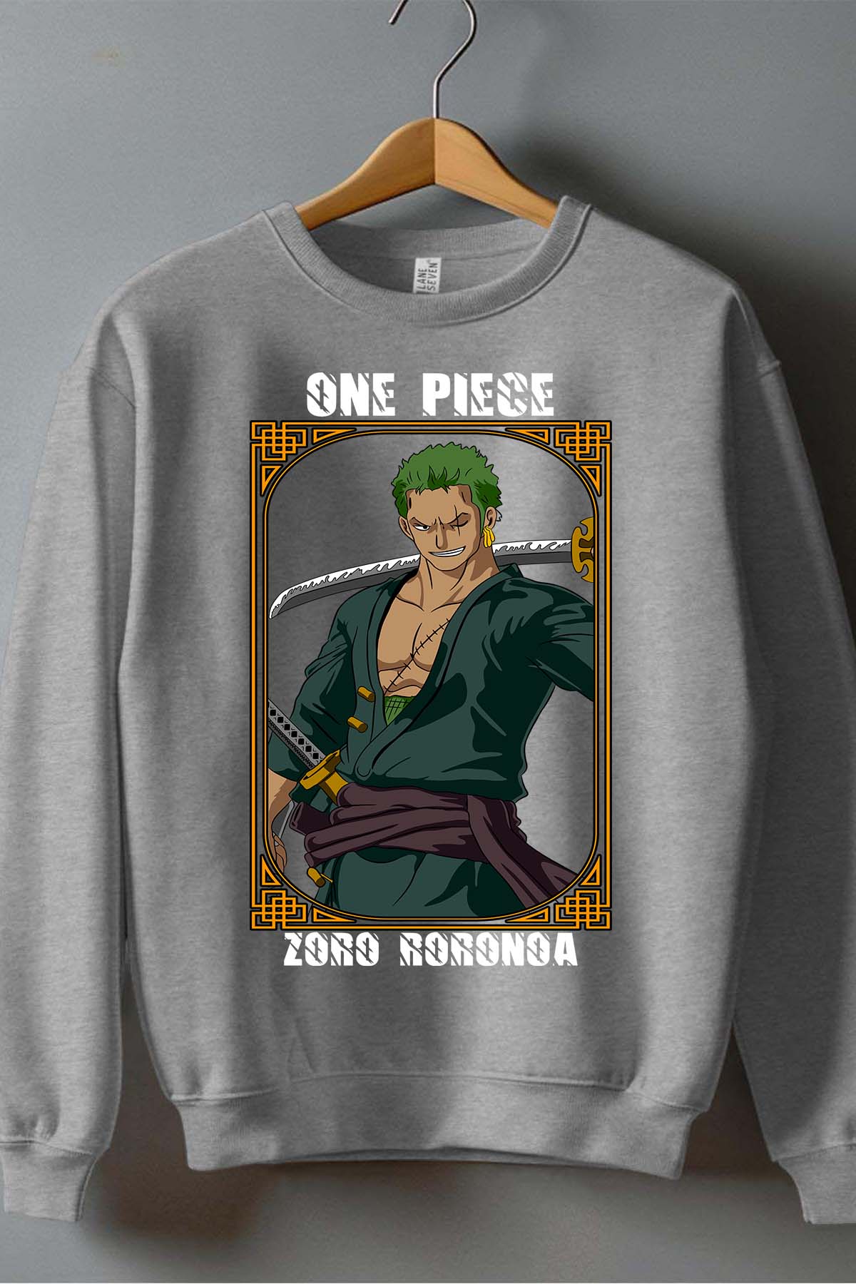 COULEUR:Gris|Sweat Col Rond Garçon | 1ne Piece AVR 23 Gris