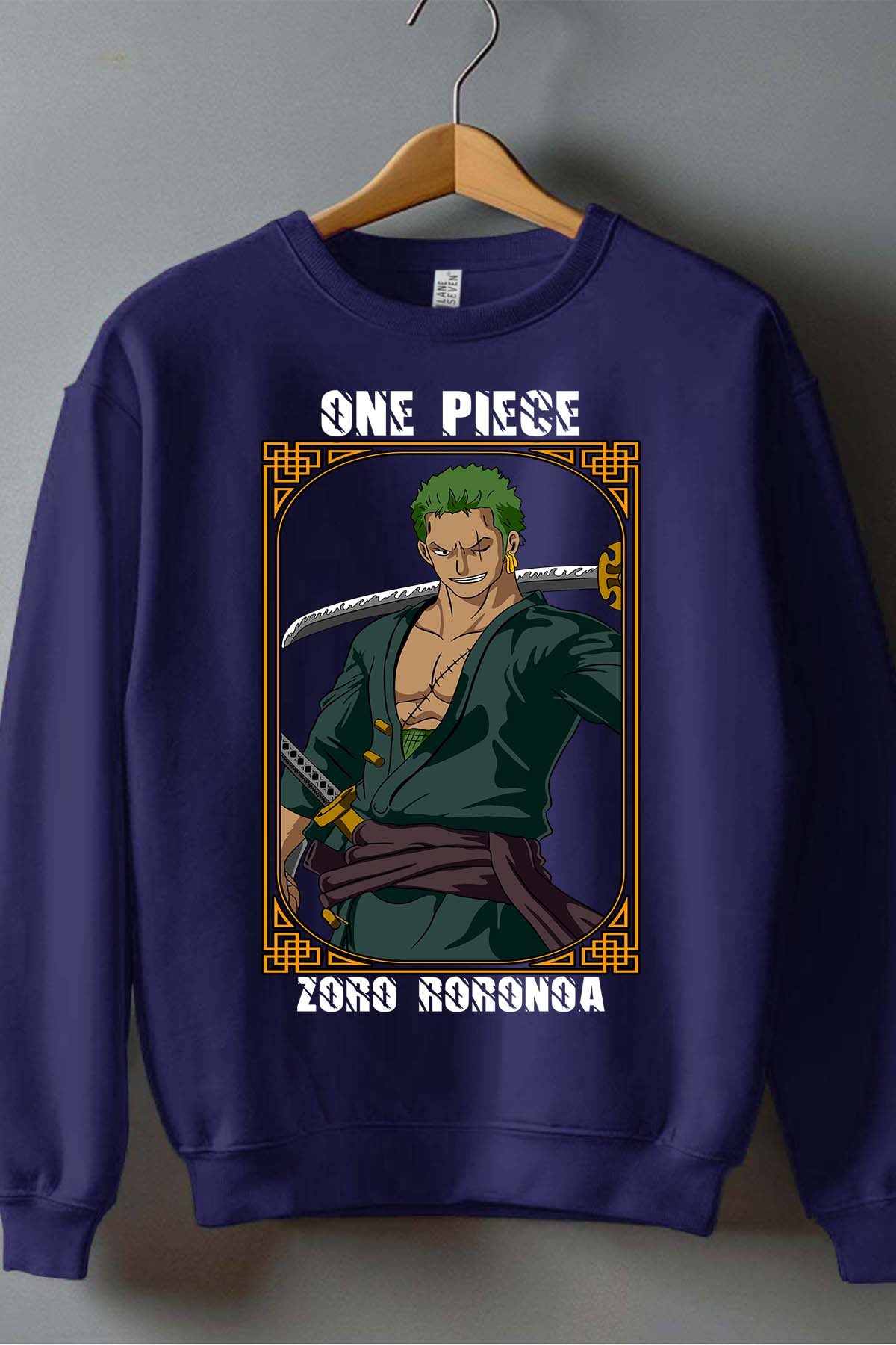 COULEUR:Marine|Sweat Col Rond Garçon | 1ne Piece AVR 23 Marine