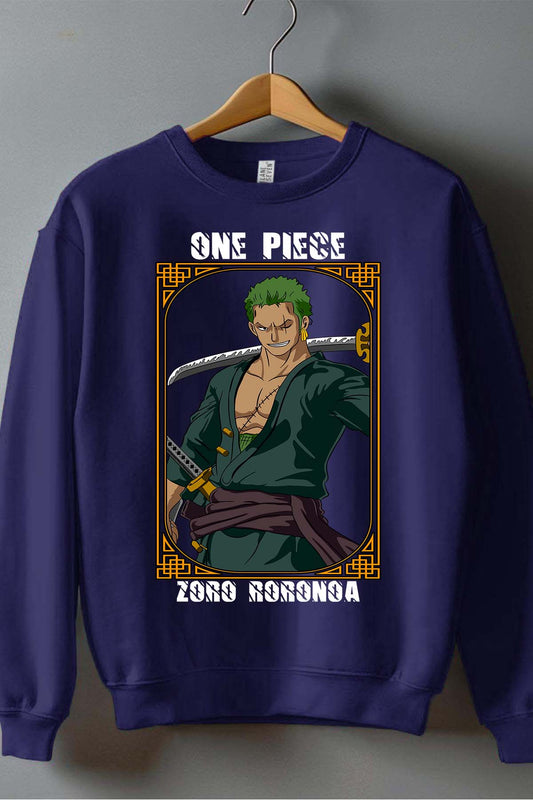COULEUR:Marine|Sweat Col Rond Garçon | 1ne Piece AVR 23 Marine