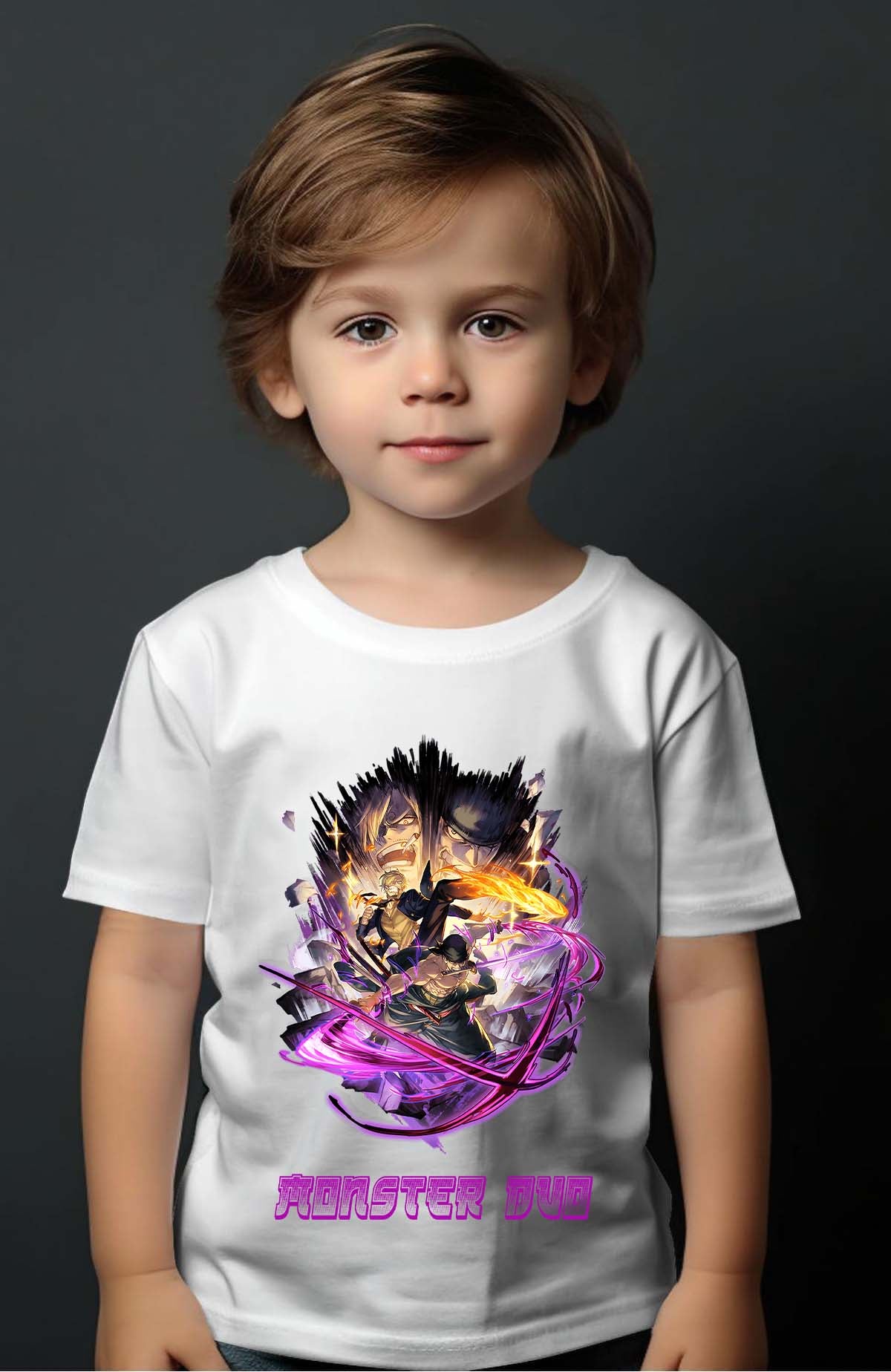 COULEUR:Blanc|T-shirt Garçon | 1ne Piece AVR 24 Blanc