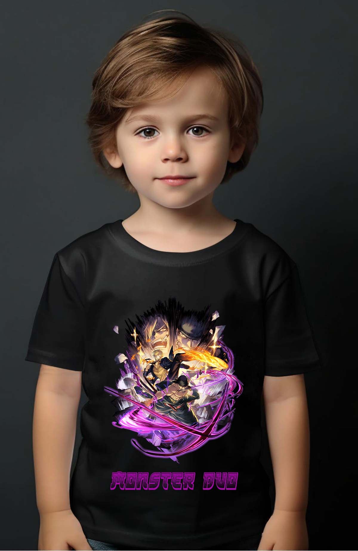COULEUR:Noir|T-shirt Garçon | 1ne Piece AVR 24 Noir