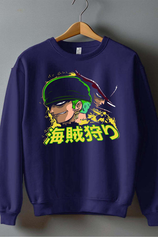 COULEUR:Marine|Sweat Col Rond Garçon | 1ne Piece AVR 27 Marine