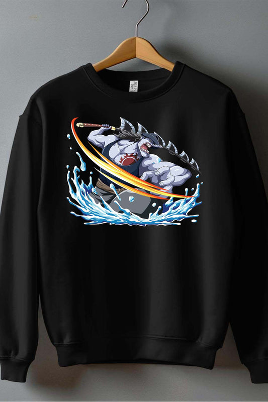 COULEUR:Noir|Sweat Col Rond Garçon | 1ne Piece AVR 28 Noir