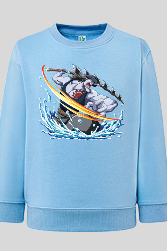 COULEUR:Bleu Ciel|Sweat Col Rond Homme | 1ne Piece AVR 28 Bleu Ciel
